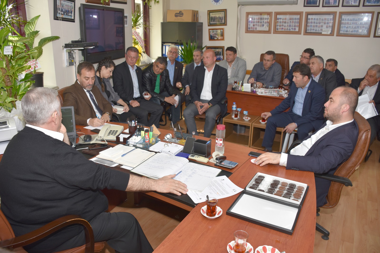 Başkan Yılmaz muhtarları dinledi