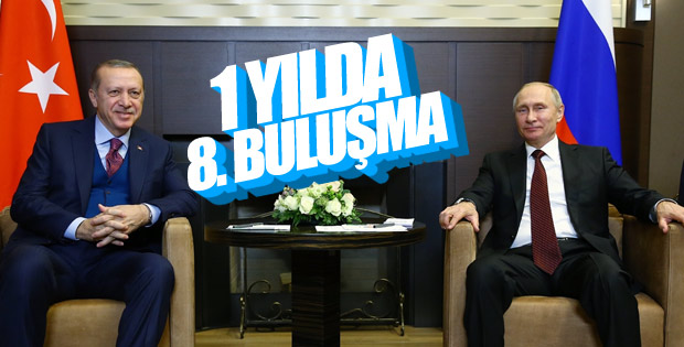 Erdoğan - Putin görüşmesi