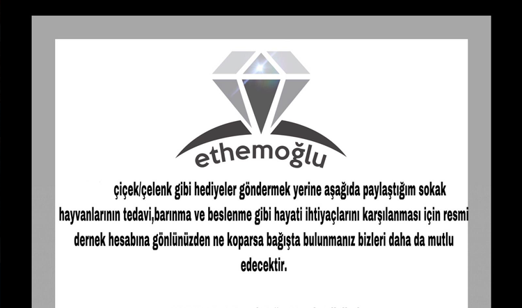 Ethemoğlu Mücevherat'tan örnek davranış