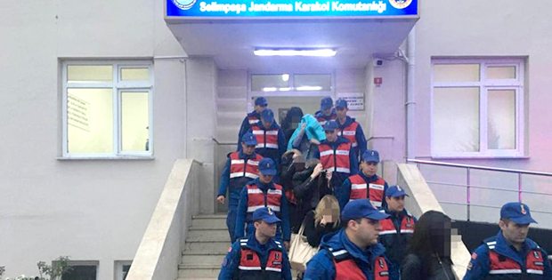 Silivri’de fuhuş operasyonu
