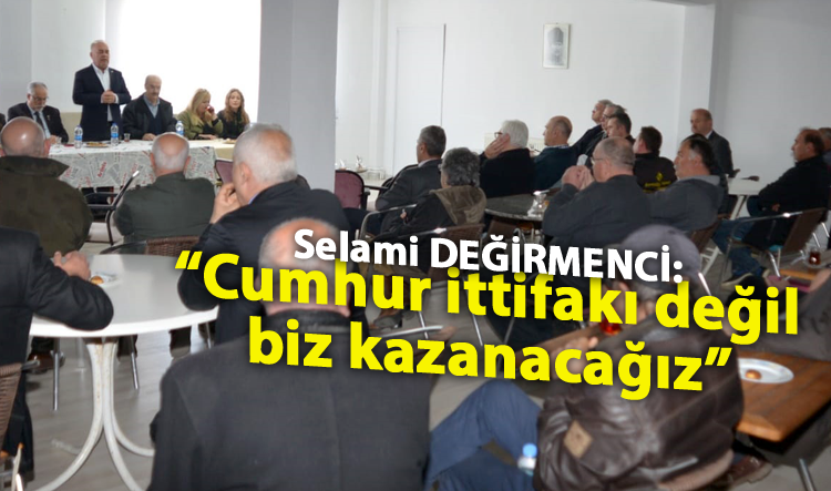 “Cumhur ittifakı değil, biz kazanacağız”