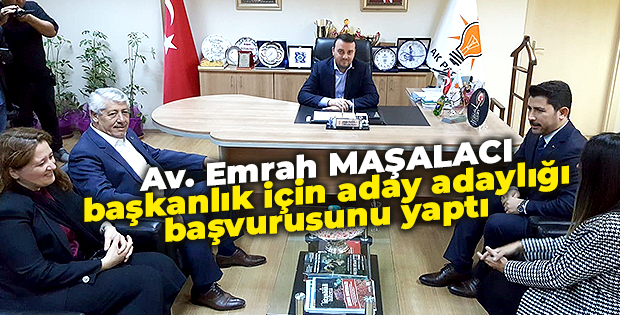 Emrah Maşalacı başvurusunu yaptı