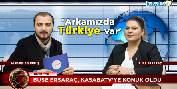 Buse Ersaraç; 'Arkamızda Türkiye var'