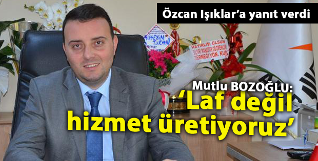 Bozoğlu, Işıklar’a yanıt verdi