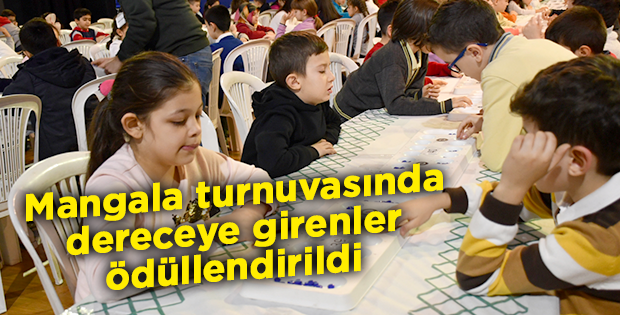 Dereceye girenler ödüllendirildi