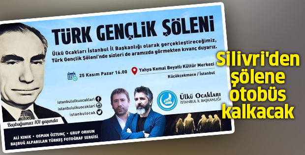 Silivri'den şölene otobüs kalkacak