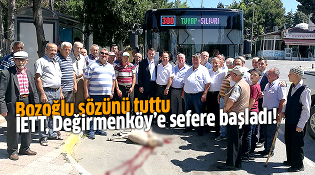 Değirmenköy-Tüyap hattı hizmete başladı!