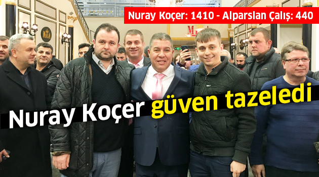 Nuray Koçer güven tazeledi