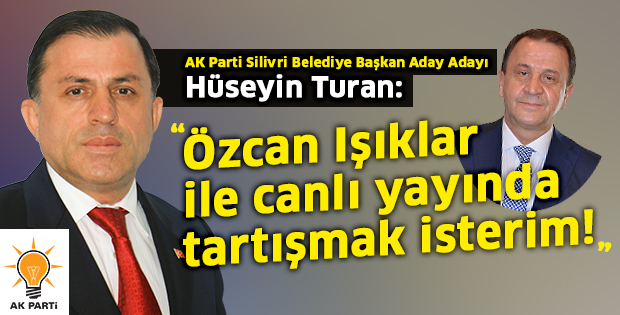 'Özcan Işıklar ile canlı yayında tartışmak isterim!'