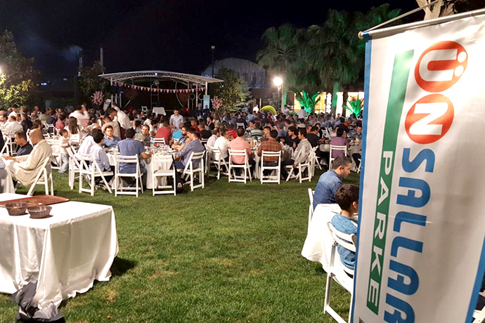Parkeciler, Ünsallar iftarında bir araya geldi