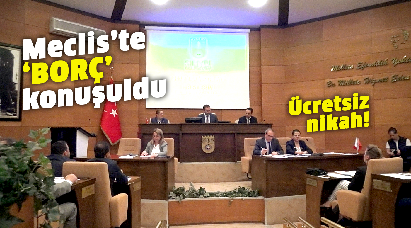 Meclis’te ‘borç’ konuşuldu