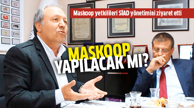 Maskoop yetkilileri SİAD yönetimini ziyaret etti
