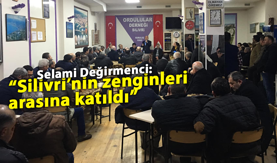 Selami Değirmenci, Orduluları ziyaret etti