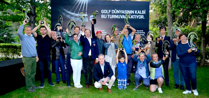 En uzun vuruşu Silivrili golfçüler yaptı