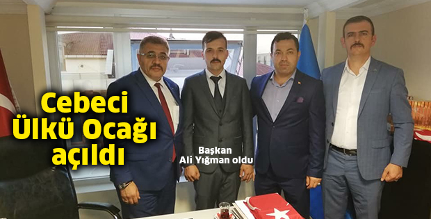 Cebeci Ülkü Ocağı açıldı