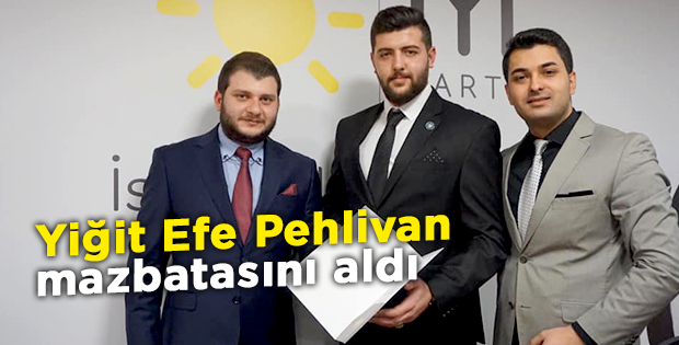 Pehlivan mazbatasını aldı