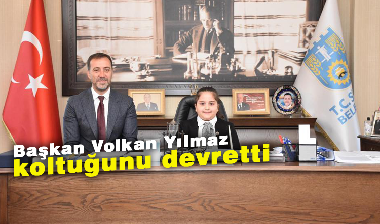 Başkan Volkan Yılmaz koltuğunu devretti