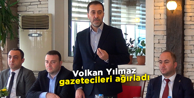 Volkan Yılmaz, gazetecileri ağırladı