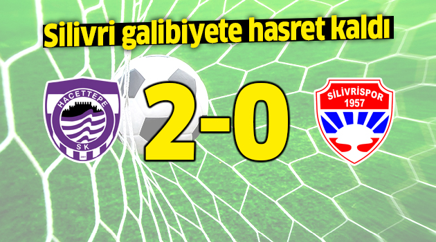 Silivri galibiyete hasret kaldı