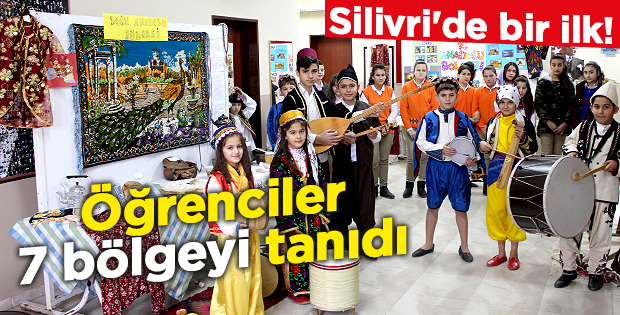 Öğrenciler 7 bölgeyi tanıdı