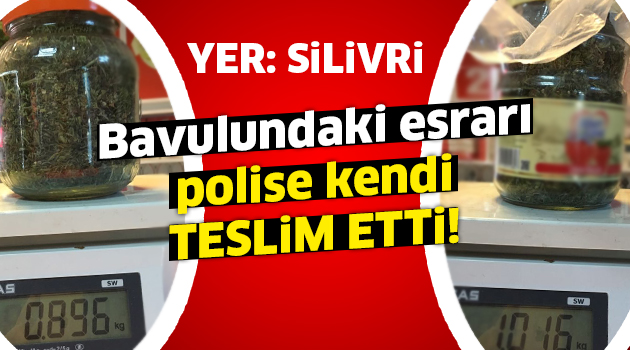 Silivri'de 2 kg uyuşturucu madde yakalandı