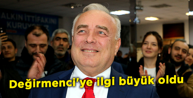 Selami Değirmenci'ye ilgi büyük oldu