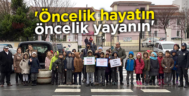 'Öncelik hayatın, öncelik yayanın'