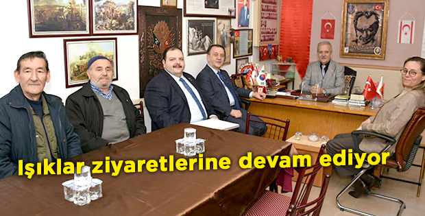 Işıklar ziyaretlerine devam ediyor