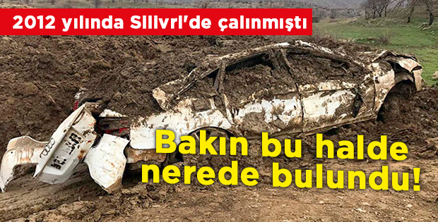 Silivri'de çalınmıştı, bulundu
