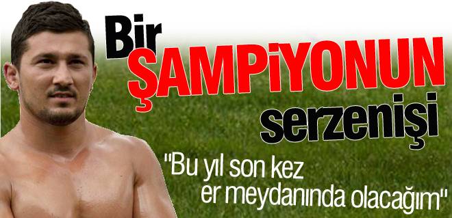 Şampiyonun serzenişi