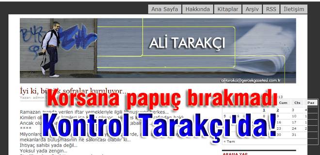 Korsana pabuç bırakmadı!