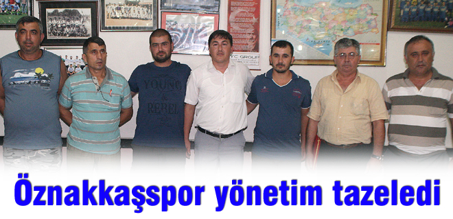 Öznakkaşspor yönetim tazeledi