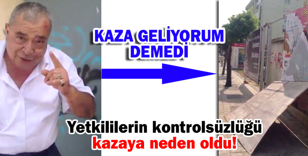 Yaşlı adamın talihsizliği