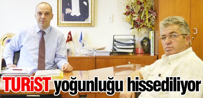 Turist yoğunluğu hissediliyor