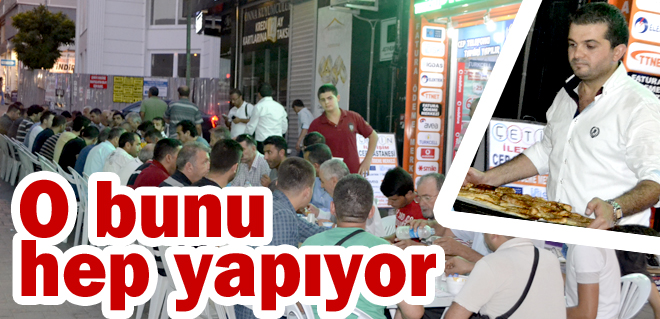 Çetin, dostlarını iftarda ağırladı