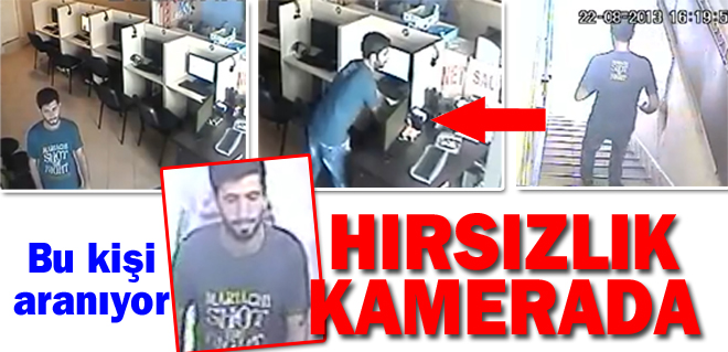 Okan İnternet Cafede hırsızlık!