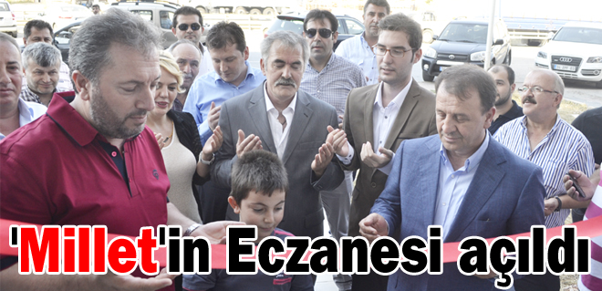 Milletin Eczanesi açıldı