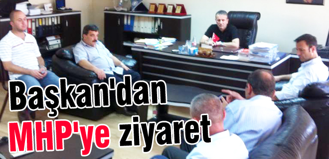 Başkandan MHPye ziyaret