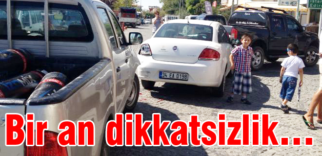 Bir an dikkatsizlik