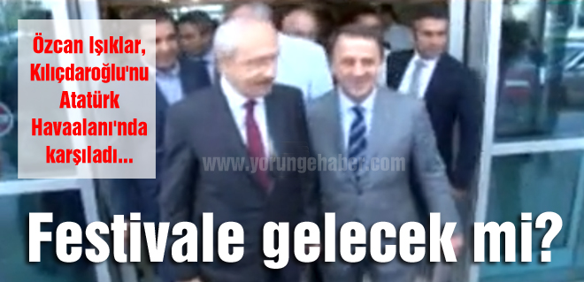 Işıklar, Kılıçdaroğlu'nu karşıladı