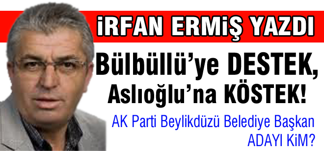 Ermiş adayı yazdı!
