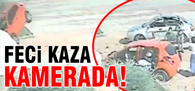 Feci kaza kamerada
