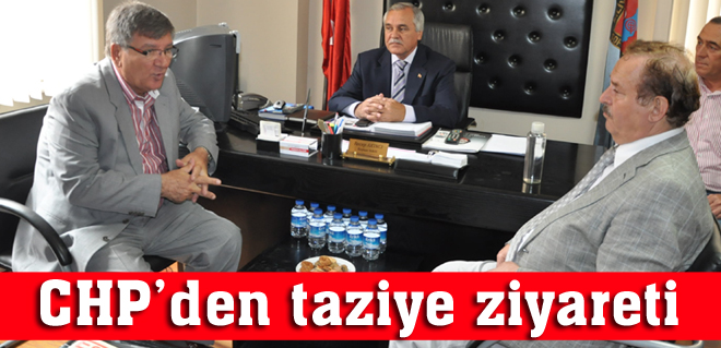 CHPden taziye ziyareti