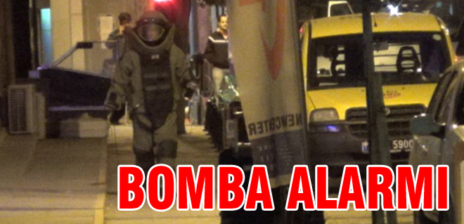 Silivride bomba alarmı