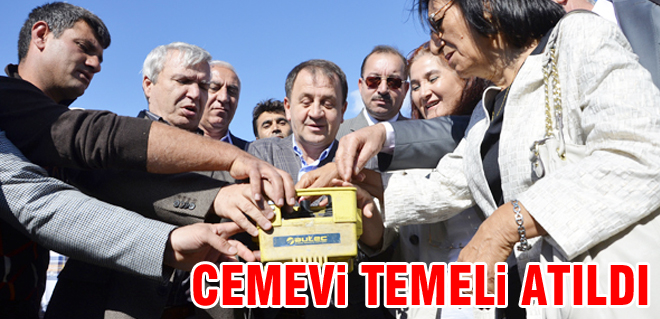Cemevi temeli atıldı