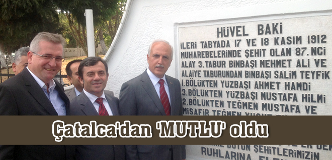 Vali Mutlu, Çatalca'yı ziyaret etti