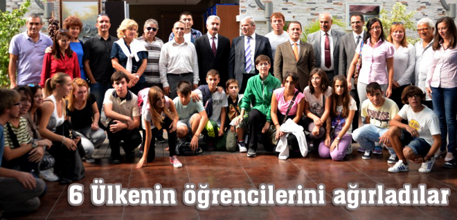 6 Ülke öğrencileri Silivri'deydi