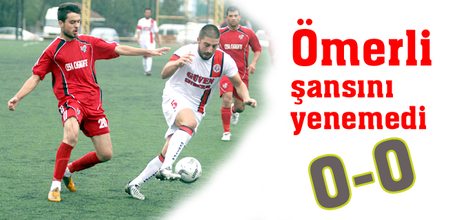 Ömerli şansını yenemedi