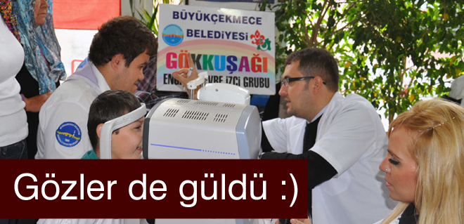 Gözler de güldü