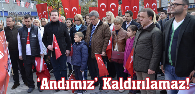 Silivri CHP, andımız kaldırılamaz dedi